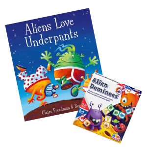 Aliens Love Underpants Book & Gift Bundle