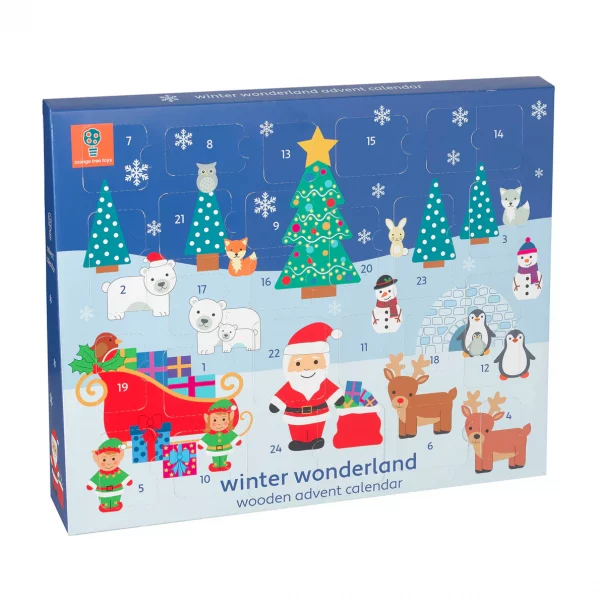Winter Wonderland - Wooden Advent Calendar - Image 2