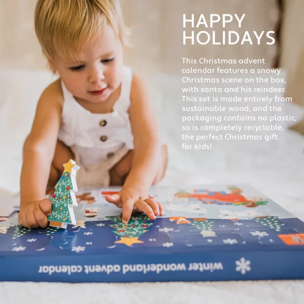Winter Wonderland - Wooden Advent Calendar - Image 6