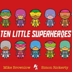 Ten Little Superheroes