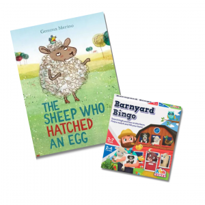 The Sheep Who Hatched an Egg Book & Gift Bundle