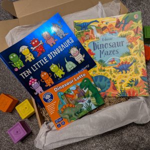 Ten Little Dinosaurs Book Box