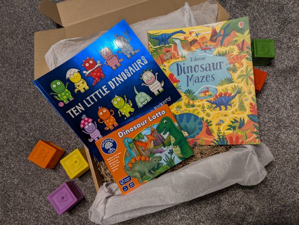 Ten Little Dinosaurs Book Box